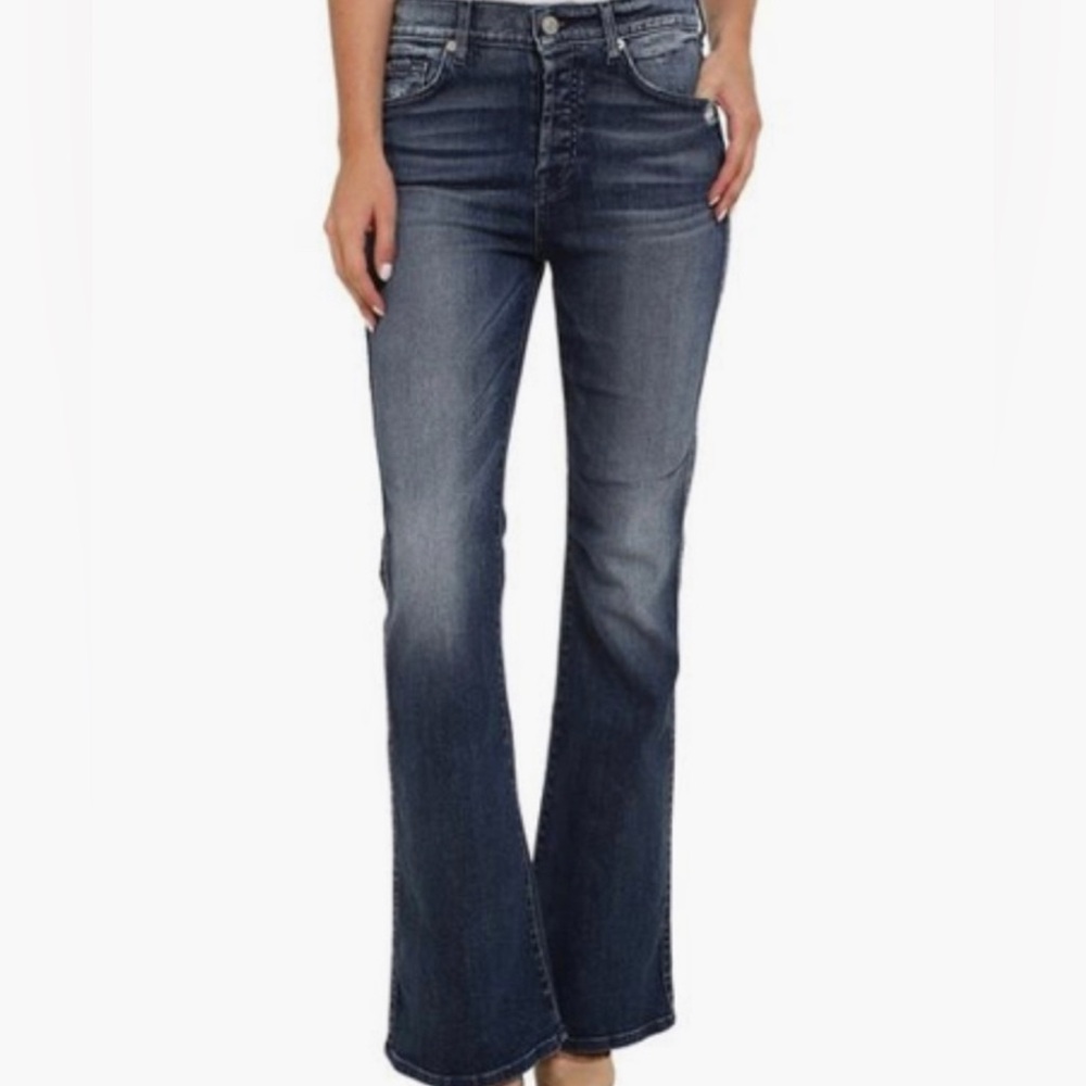 ⭐️HP🎉 NWOT 7 for All Mankind FLARE HW tailorless sz 25 & 26